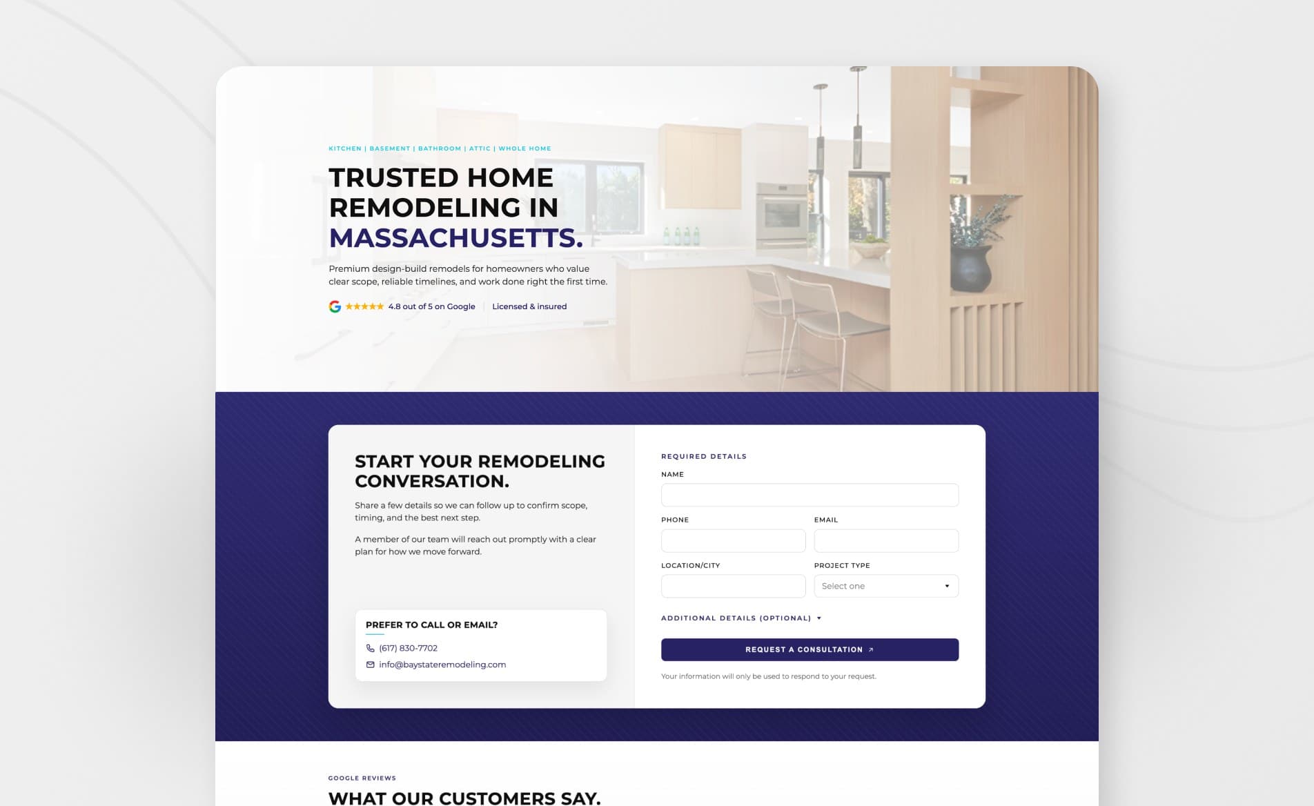 Bay State Holdings Banner