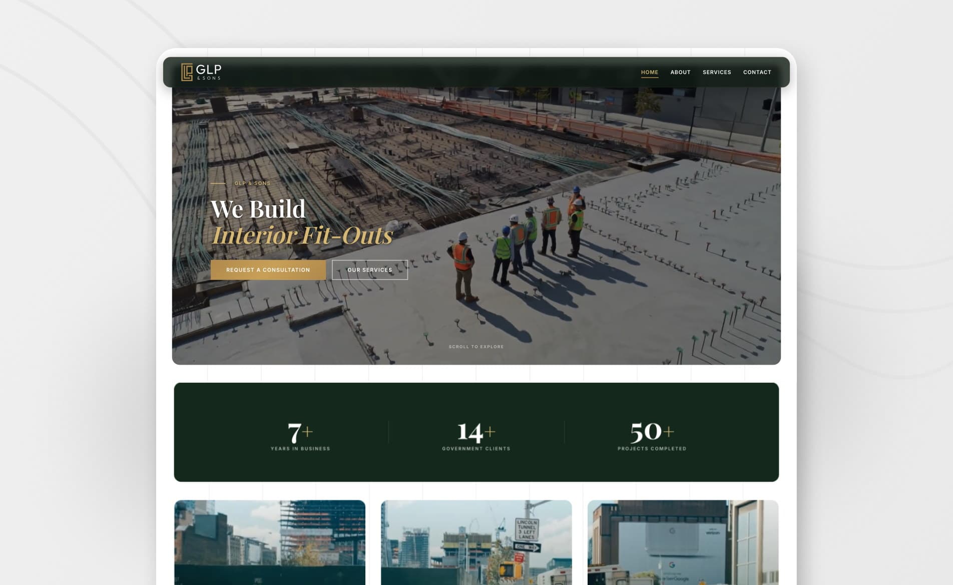 GLP & Sons Banner