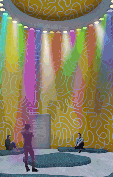 Exhibition Rendering Gif