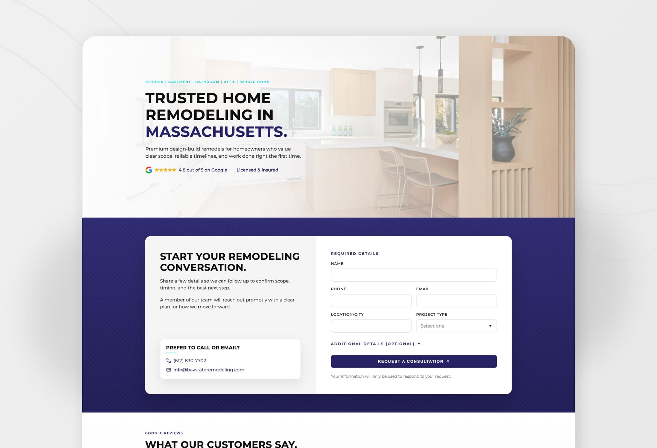 Bay State Holdings Banner
