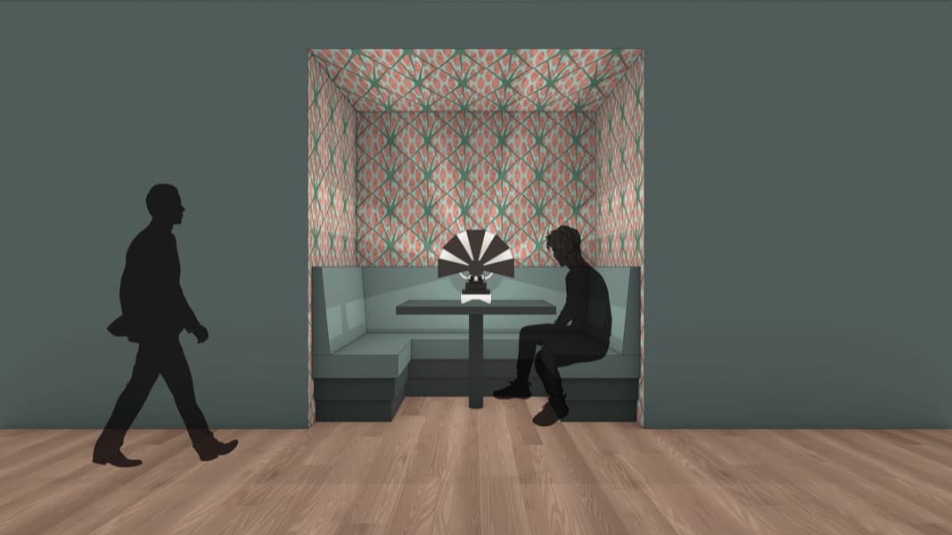 Lamp and Wallpaper Rendering