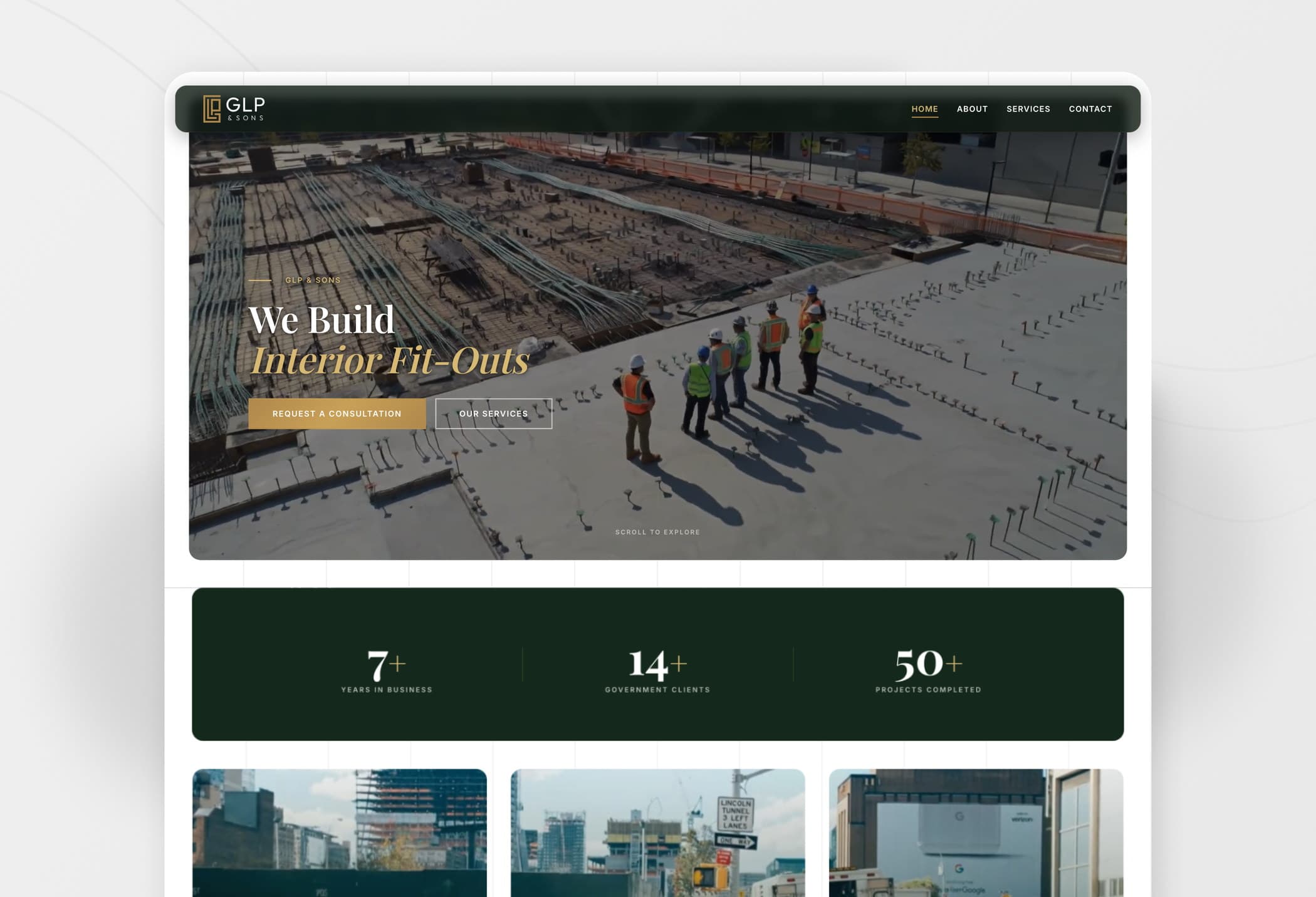 GLP & Sons Banner