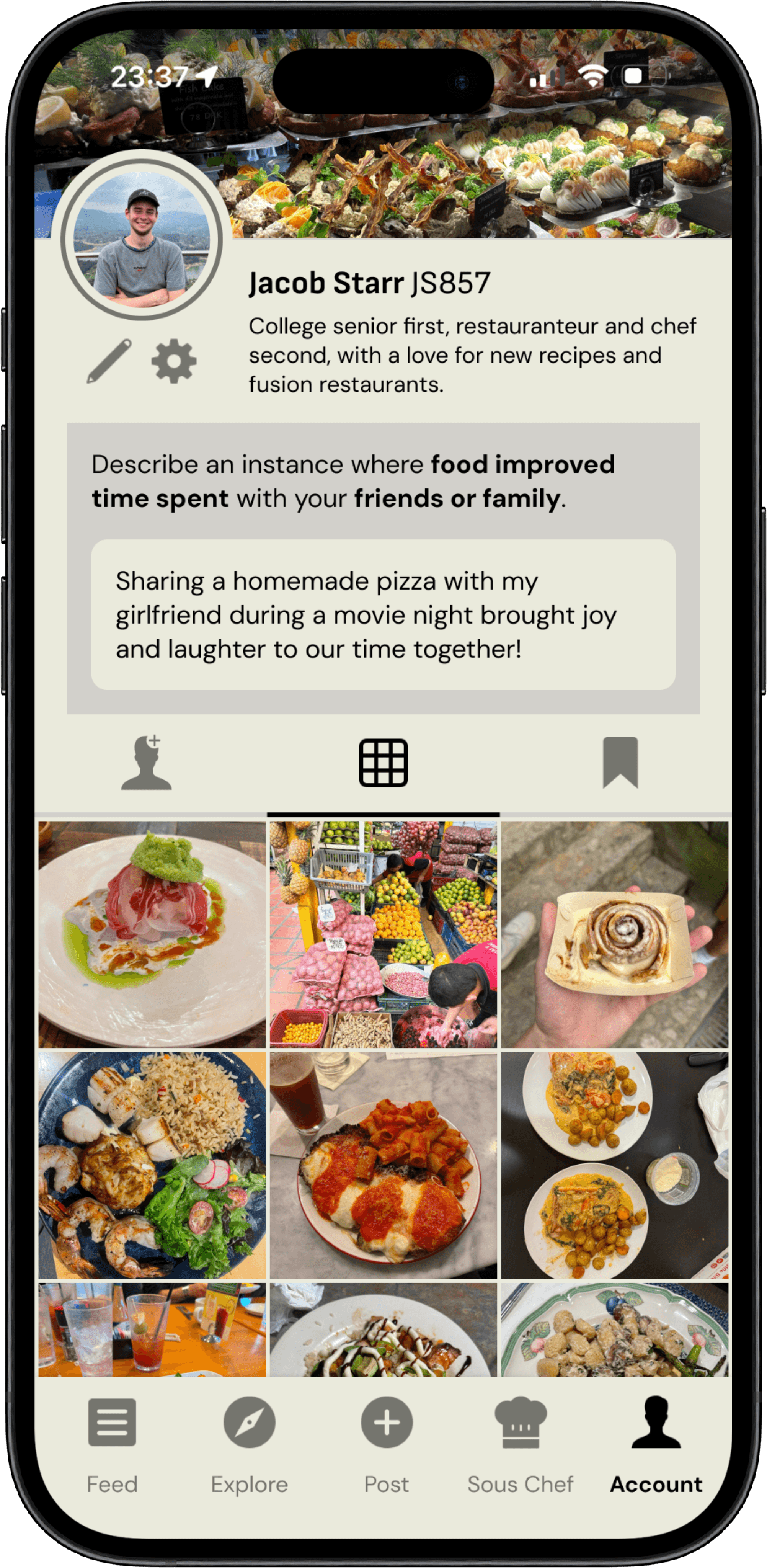 Savor Profile Mockup