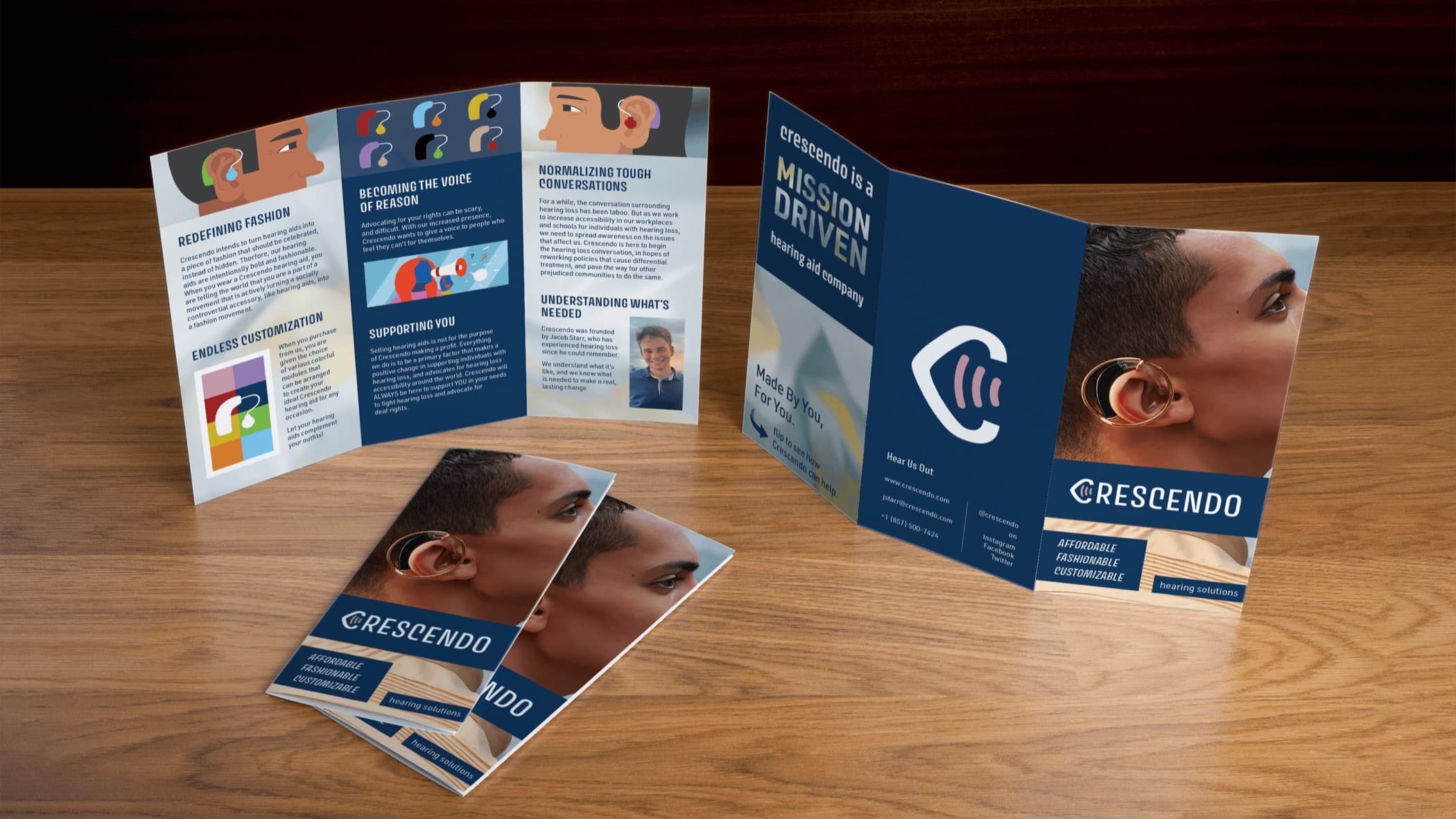 Crescendo Trifold Brochure